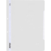 Папка PVC с перф. Grafos Color бял