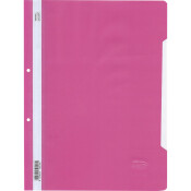 Папка PVC с перф. Grafos Color розов