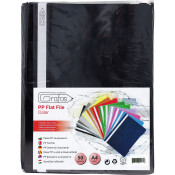 Папка PVC с перф. Grafos Color черна