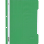 Папка PVC с перф. Grafos Color зелен
