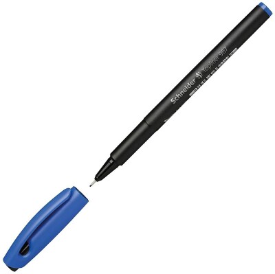 Тънкописец Schneider Topliner 967 - 0.4 mm, син