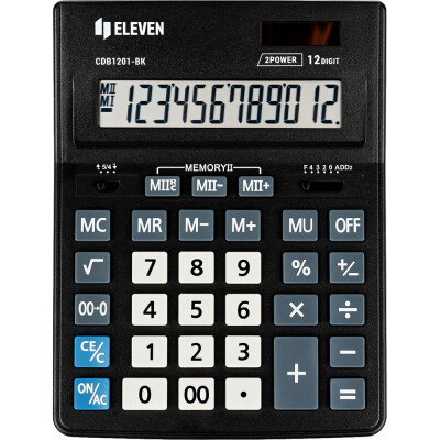 Калкулатор Eleven CDB1201BK 12разр черен