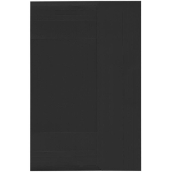 Папка PVC с ластик A4 черен