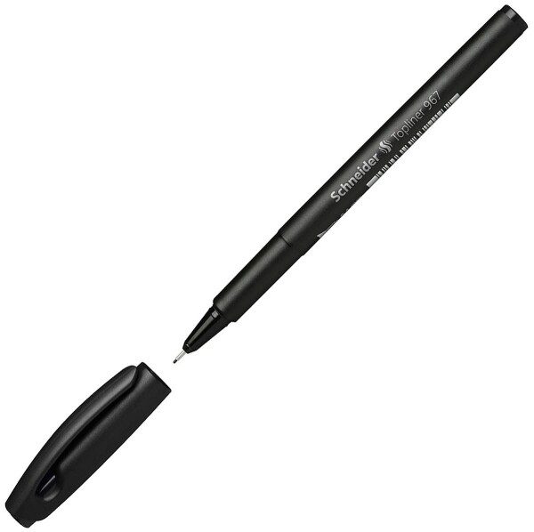 Тънкописец Schneider Topliner 967 - 0.4 mm, черен