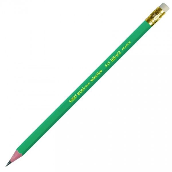 Молив с гума BIC Ecolutions Evolution 655, HB