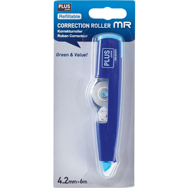 Коректор лента Plus MR WH-634BL 4.2мм/6м